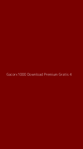 Tampilan Antarmuka Aplikasi Gacorx1000 Download Premium Gratis - 4