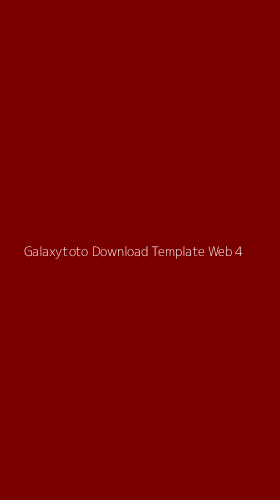 Tampilan Antarmuka Aplikasi Galaxytoto Download Template Web - 4