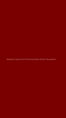 Tampilan Antarmuka Aplikasi Gamatoto App Portal Informasi Game Online Terupdate - 4