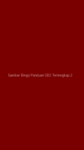 Tampilan Antarmuka Aplikasi Gambar Bingo Panduan Seo Terlengkap - 2