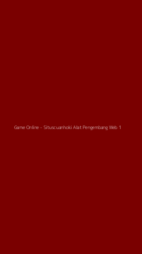 Tampilan Antarmuka Aplikasi Game Online - 1