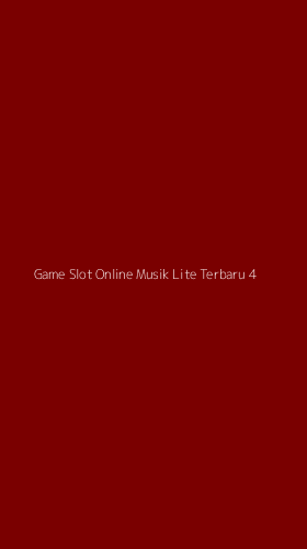 Tampilan Antarmuka Aplikasi Game Slot Online Musik Lite Terbaru - 4