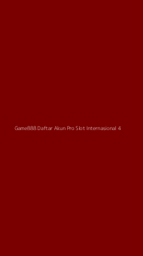 Tampilan Antarmuka Aplikasi Game888 Daftar Akun Pro Slot Internasional - 4