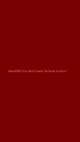 Tampilan Antarmuka Aplikasi Game888 Situs Multi Game Terbesar Di Asia - 1