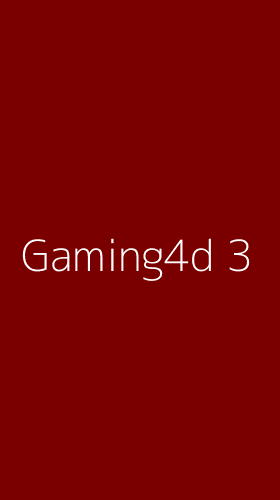 Tampilan Antarmuka Aplikasi Gaming4d - 3
