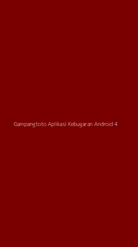 Tampilan Antarmuka Aplikasi Gampangtoto Aplikasi Kebugaran Android - 4