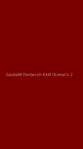 Tampilan Antarmuka Aplikasi Ganda88 Pembersih Ram Otomatis - 2