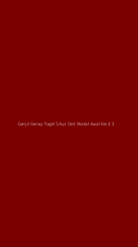 Tampilan Antarmuka Aplikasi Ganjil Genap Togel Situs Slot Modal Awal Kecil - 3
