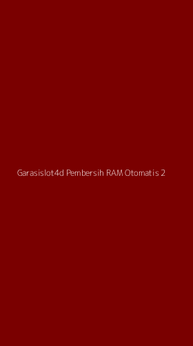 Tampilan Antarmuka Aplikasi Garasislot4d Pembersih Ram Otomatis - 2