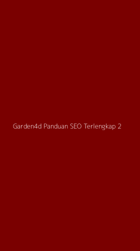 Tampilan Antarmuka Aplikasi Garden4d Panduan Seo Terlengkap - 2