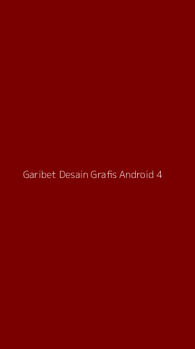 Tampilan Antarmuka Aplikasi Garibet Desain Grafis Android - 4