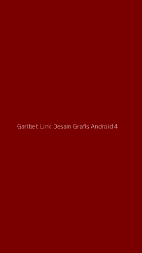 Tampilan Antarmuka Aplikasi Garibet Link Desain Grafis Android - 4
