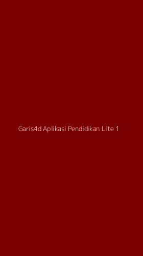 Tampilan Antarmuka Aplikasi Garis4d Aplikasi Pendidikan Lite - 1
