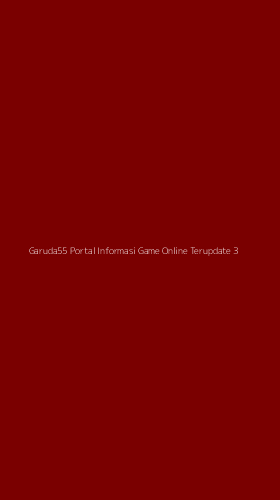 Tampilan Antarmuka Aplikasi Garuda55 Portal Informasi Game Online Terupdate - 3