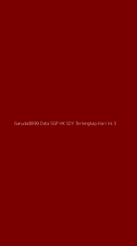 Tampilan Antarmuka Aplikasi Garuda8899 Data Sgp Hk Sdy Terlengkap Hari Ini - 3