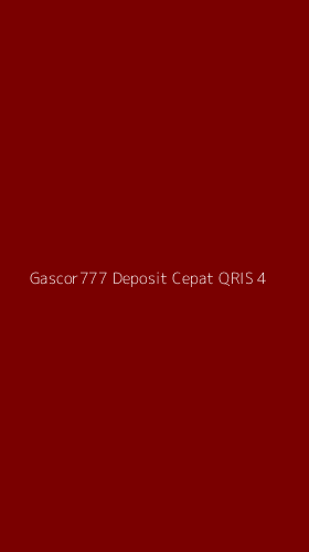 Tampilan Antarmuka Aplikasi Gascor777 Deposit Cepat Qris - 4