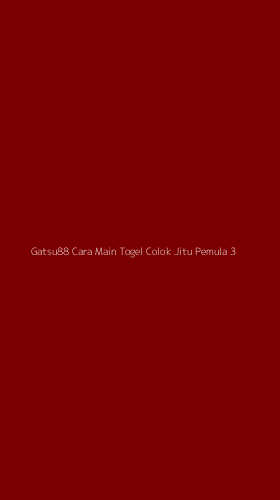 Tampilan Antarmuka Aplikasi Gatsu88 Cara Main Togel Colok Jitu Pemula - 3
