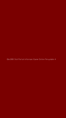 Tampilan Antarmuka Aplikasi Gbo388 Slot Portal Informasi Game Online Terupdate - 4