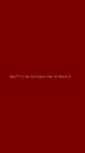 Tampilan Antarmuka Aplikasi Gbo777 Link Slot Gacor Hari Ini Resmi - 4