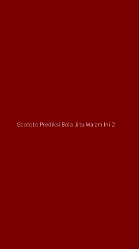 Tampilan Antarmuka Aplikasi Gbototo Prediksi Bola Jitu Malam Ini - 2
