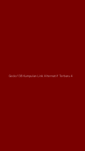 Tampilan Antarmuka Aplikasi Gecko138 Kumpulan Link Alternatif Terbaru - 4