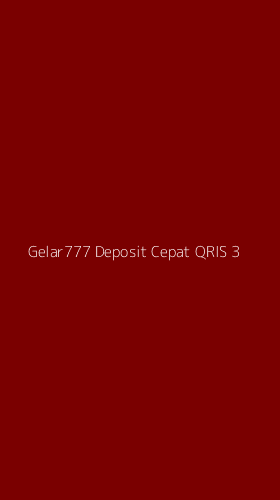 Tampilan Antarmuka Aplikasi Gelar777 Deposit Cepat Qris - 3