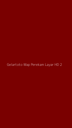 Tampilan Antarmuka Aplikasi Gelartoto Wap Perekam Layar Hd - 2