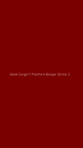 Tampilan Antarmuka Aplikasi Gelek Surga11 Platform Belajar Online - 2