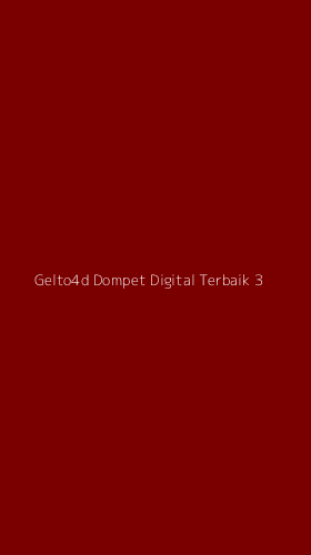 Tampilan Antarmuka Aplikasi Gelto4d Dompet Digital Terbaik - 3