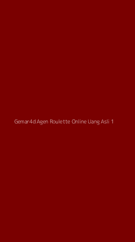 Tampilan Antarmuka Aplikasi Gemar4d Agen Roulette Online Uang Asli - 1