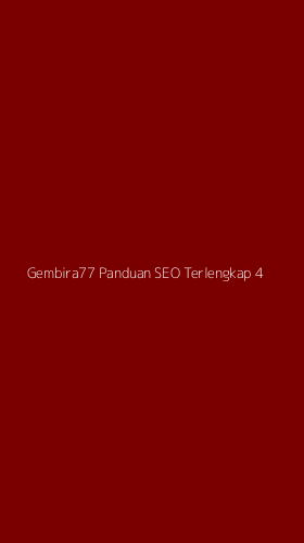 Tampilan Antarmuka Aplikasi Gembira77 Panduan Seo Terlengkap - 4