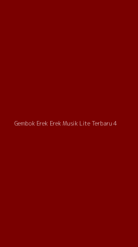 Tampilan Antarmuka Aplikasi Gembok Erek Erek Musik Lite Terbaru - 4