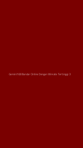Tampilan Antarmuka Aplikasi Gemini168 Bandar Online Dengan Winrate Tertinggi - 3