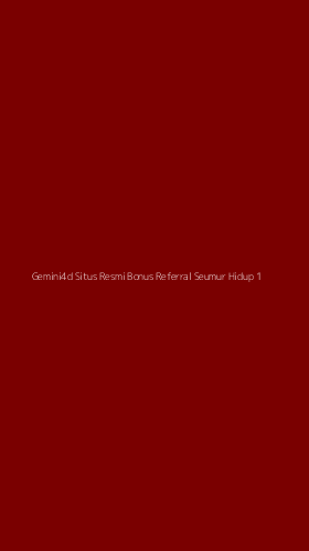 Tampilan Antarmuka Aplikasi Gemini4d Situs Resmi Bonus Referral Seumur Hidup - 1