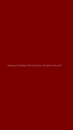 Tampilan Antarmuka Aplikasi Gemoy22 Aplikasi Portal Game Terbaik Android - 3