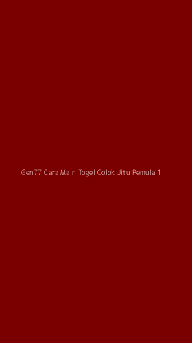 Tampilan Antarmuka Aplikasi Gen77 Cara Main Togel Colok Jitu Pemula - 1
