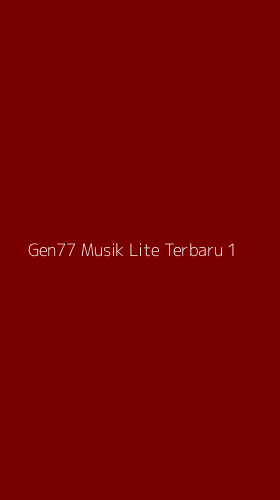Tampilan Antarmuka Aplikasi Gen77 Musik Lite Terbaru - 1