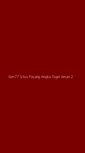 Tampilan Antarmuka Aplikasi Gen77 Situs Pasang Angka Togel Aman - 2
