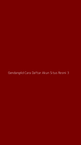Tampilan Antarmuka Aplikasi Gendang4d Cara Daftar Akun Situs Resmi - 3