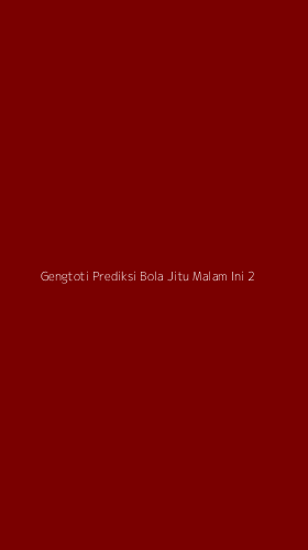 Tampilan Antarmuka Aplikasi Gengtoti Prediksi Bola Jitu Malam Ini - 2
