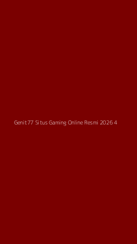 Tampilan Antarmuka Aplikasi Genit77 Situs Gaming Online Resmi 2026 - 4