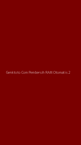 Tampilan Antarmuka Aplikasi Genktoto Com Pembersih Ram Otomatis - 2