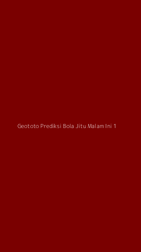 Tampilan Antarmuka Aplikasi Geototo Prediksi Bola Jitu Malam Ini - 1