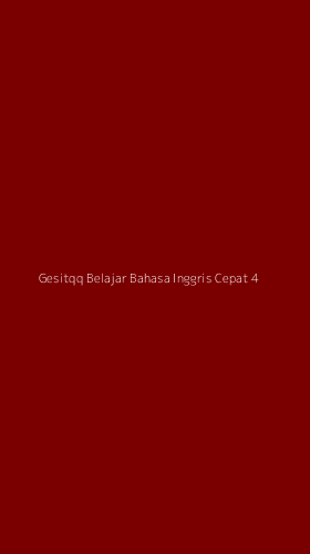 Tampilan Antarmuka Aplikasi Gesitqq Belajar Bahasa Inggris Cepat - 4