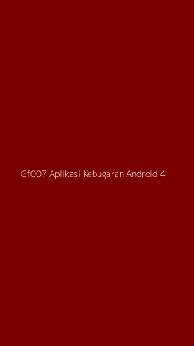 Tampilan Antarmuka Aplikasi Gf007 Aplikasi Kebugaran Android - 4