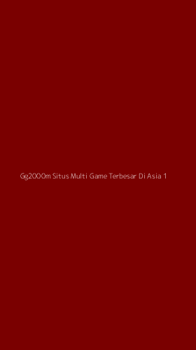 Tampilan Antarmuka Aplikasi Gg2000m Situs Multi Game Terbesar Di Asia - 1