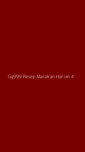 Tampilan Antarmuka Aplikasi Gg999 Resep Masakan Harian - 4