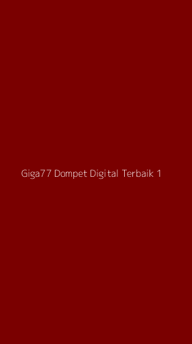 Tampilan Antarmuka Aplikasi Giga77 Dompet Digital Terbaik - 1