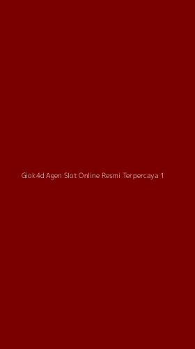 Tampilan Antarmuka Aplikasi Giok4d Agen Slot Online Resmi Terpercaya - 1