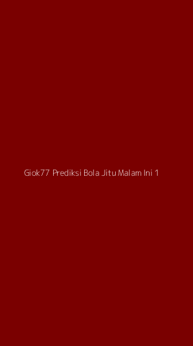 Tampilan Antarmuka Aplikasi Giok77 Prediksi Bola Jitu Malam Ini - 1